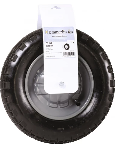Roue gonflable de brouette standard pf150 380MM