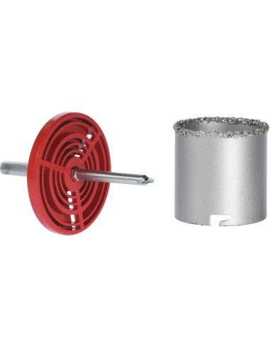 Trépan fixe concrétion carbure 67 p 55 mm