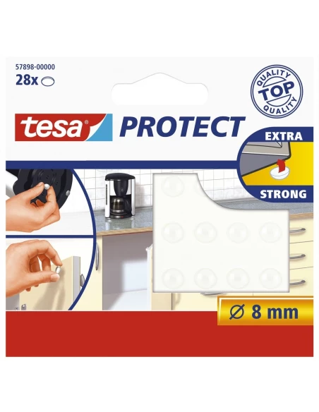 Pastille adhésive antiglisse et antibruit 8 28