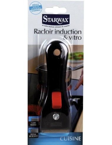 Racloir induction et vitrocéramique noir - STARWAX