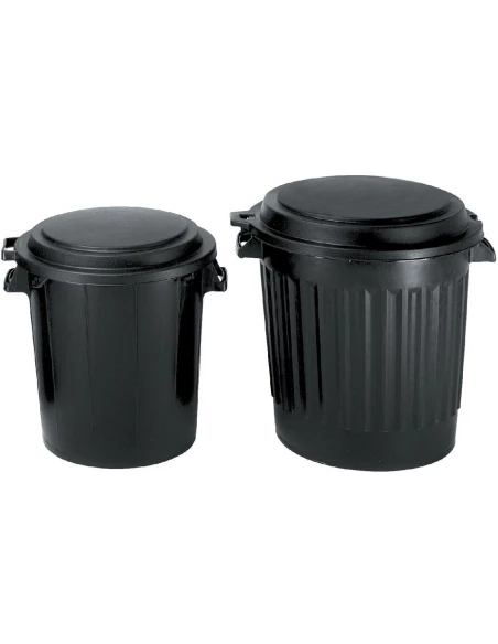 Poubelle d'immeuble 50 litres et couvercle - EDA
