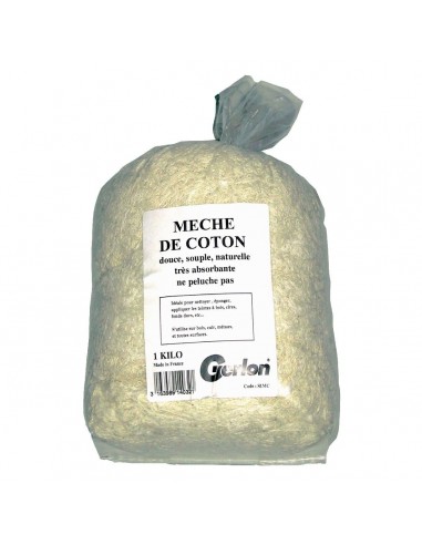 Mèche coton-sachet 1 kg