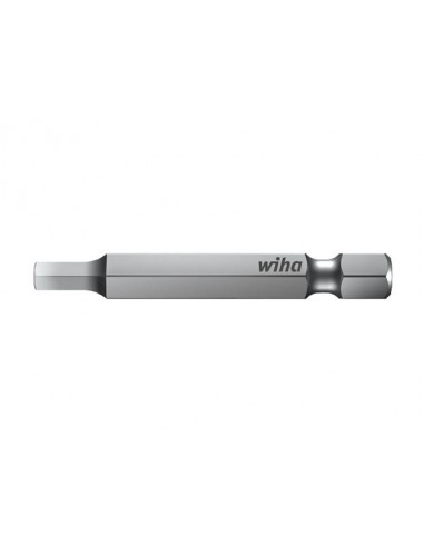 Wiha - embout professional six pans 2 5 - 70 mm, forme e 6 3 - 7043z