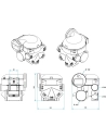Groupe VMC simple flux EasyHOME Hygro COMBLES Premium Haute Pression HP+ - ALDES