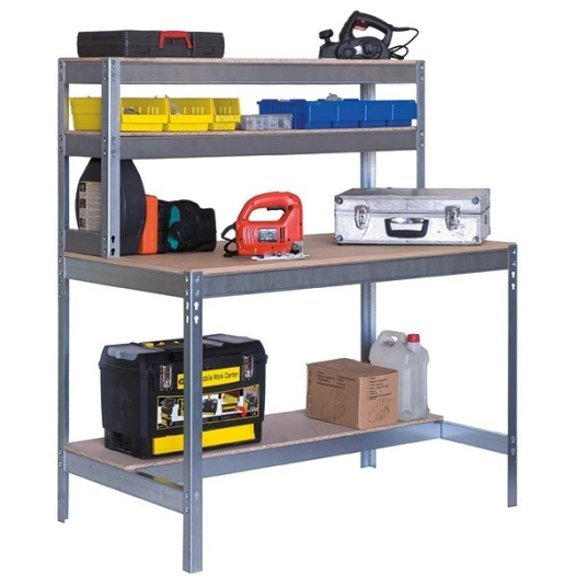 Etabli SIMONWORK BT1 1200 GALVA/BOIS GALVA/BOIS 1445x1210x610 - SIMONRACK