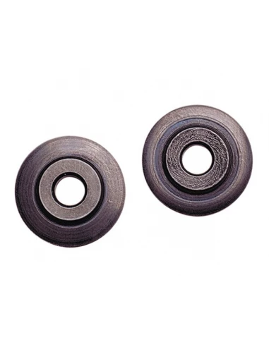 Jeu de 2 molettes 18 x 3 x 5 mm pr coupe tube ref 180434