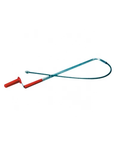 Déboucheur WC à manivelle lg 0,9m tete d'accroche d 22mm - PEUGEOT OUTILLAGE