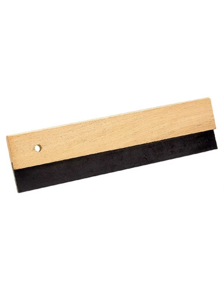 Raclette bois lame caoutchouc noir 210mm ref 180210
