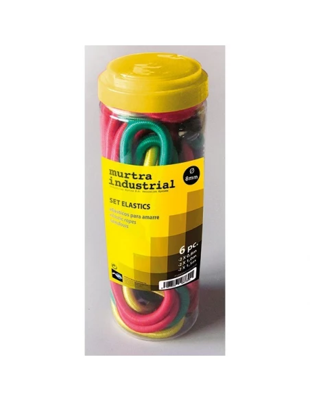 Set 6 sandows 2x0 8m+2x1m+2x1 5m