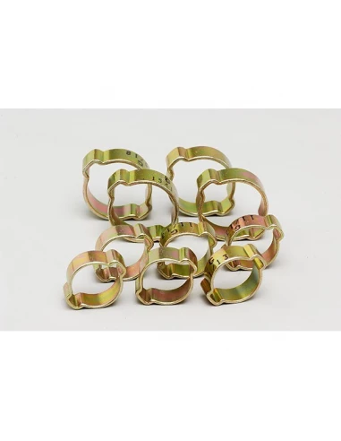 Collier à oreilles pour tuyau pneumatique 6x (11-13) +4x(15-18) - prodif