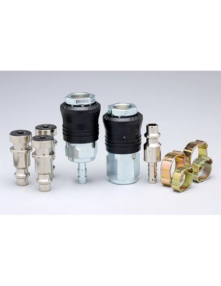 Kit de connexion rapide universel 10 pcs 1-4''f d 6 - PRODIF