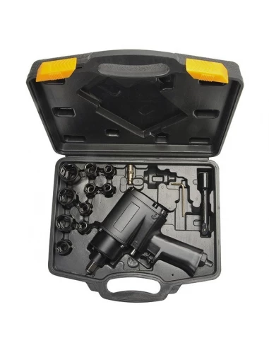 Cle a chocs 1-2' pro +10 douilles - coffret - PRODIF