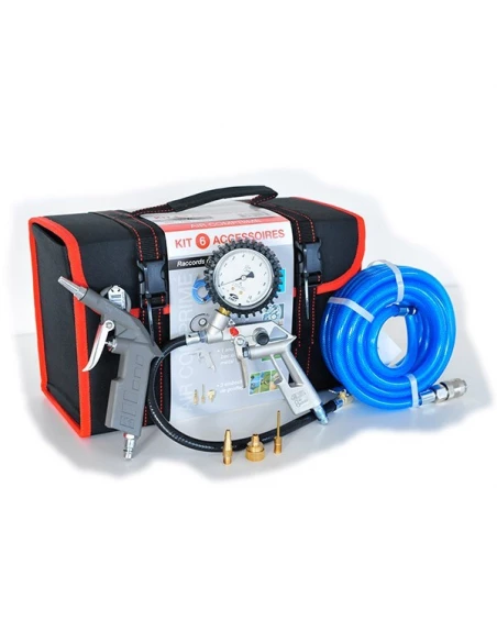 Kit 6 accessoires pneumatique - valise - PRODIF
