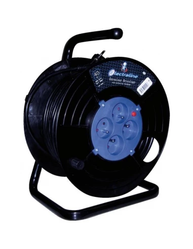 Enrouleur De Câble Électrique 3G1.5mm2 - 40 Mètres - ELECTRALINE