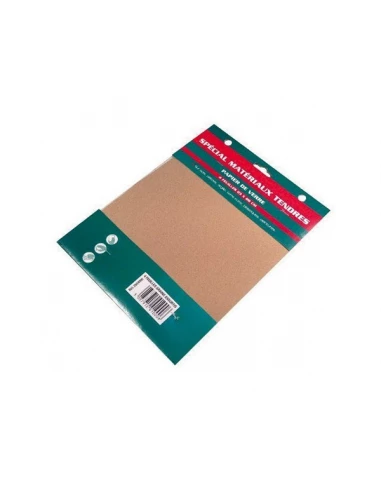 2910002 papier de verre 4 feuilles grain fin