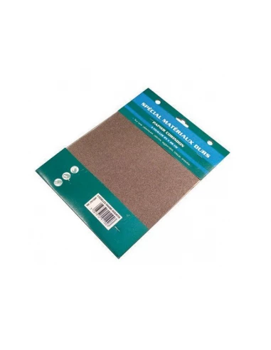 2911002 papier corindon 3 feuilles grain fin