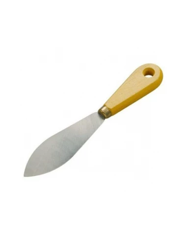 Couteau à mastiquer Feuille laurier courbée - SAVY