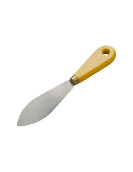 Couteau à mastiquer Feuille laurier courbée - SAVY