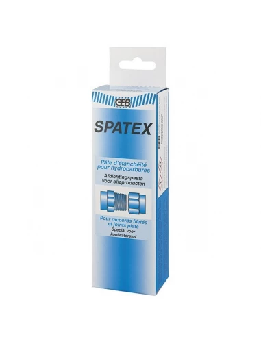 Pâte à joint gris SPATEX etui tube 125ml - GEB