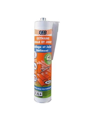 593950 exthane colle&joint polyurethane blanc cartouche 300ml