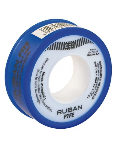 815100 ruban ptfe std 12mm x 12m x 0.1mm