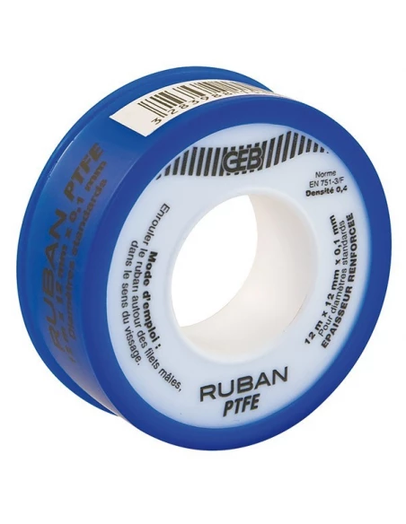 815100 ruban ptfe std 12mm x 12m x 0.1mm