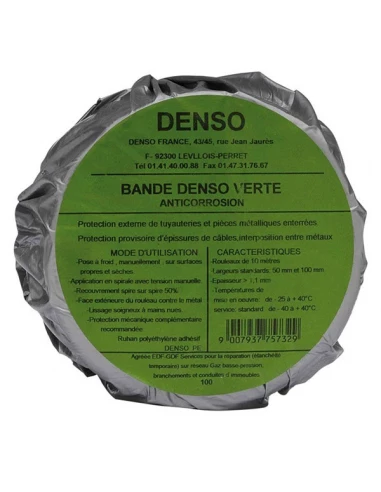818102 denso bande protection anticorrosion 100mm x 10m