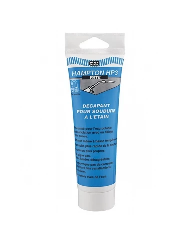 Gel décapant soudure etain tube pegboardable 125 ml - HAMPTON HP3 - GEB