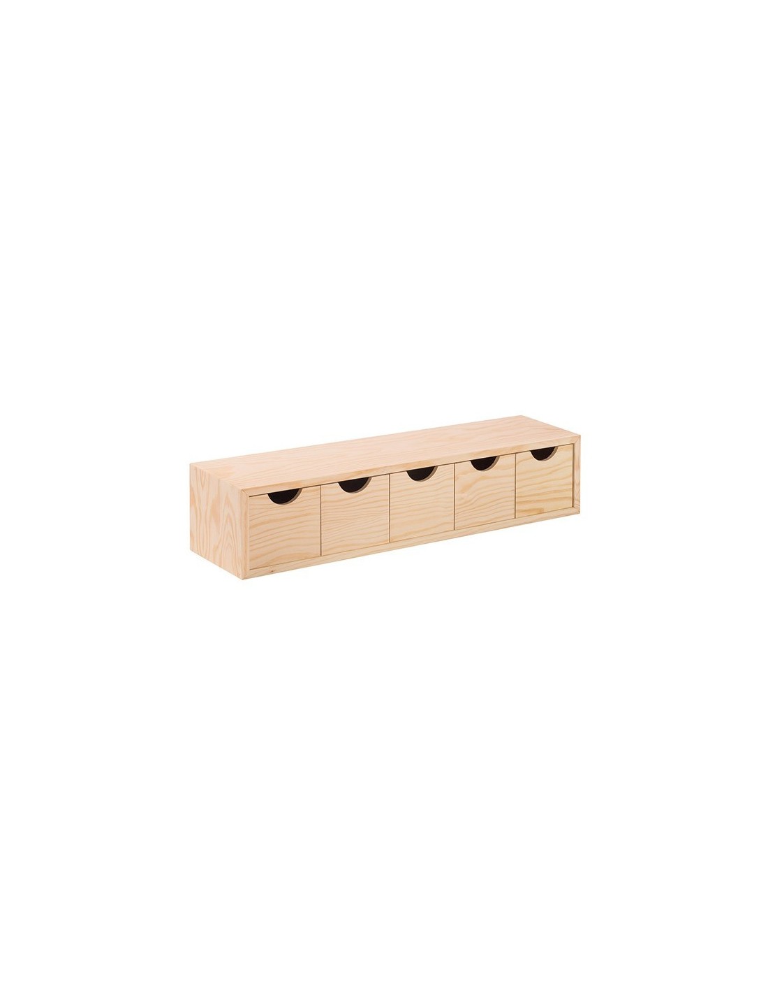 Astigarraga - Mini rangement bloc en pin brut ave tiroirs 6 tiroirs M1 -  Achat & prix