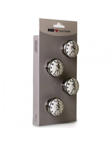 Boite x4 boutons montre metal d 40mm ref 2-e540