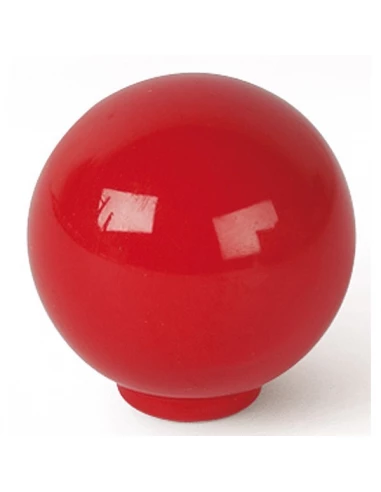 Boite 10 boutons abs d29 rouge ref 7-308 04