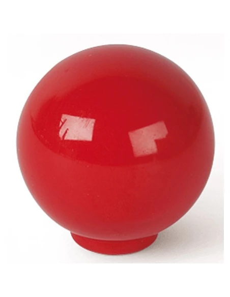 Boite 10 boutons abs d29 rouge ref 7-308 04