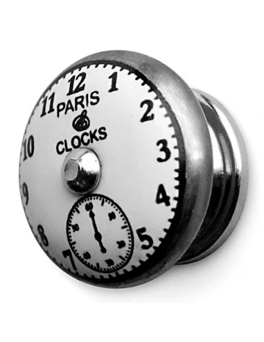 10 Boutons porcelaine -acier d40 montre paris ref 7-e540