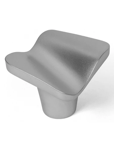 Boite 10 boutons zamak 32x32 chrome mat ref 7-749 33