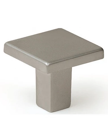 Boite 10 boutons zamak 30x30 chrome mat ref 7-735 33