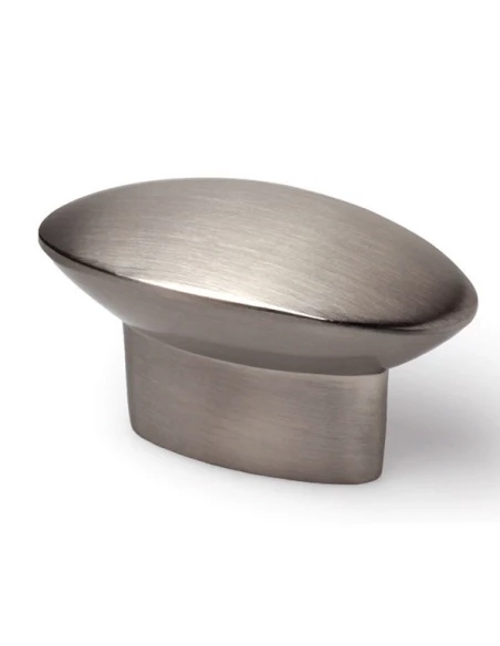 Boite 10 boutons zamak 41x20 nickel mat brosse ref 7-743 22