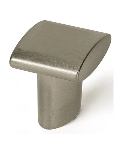 Boite 10 boutons zamak 20x20 nickel mat brosse ref 7-896 22