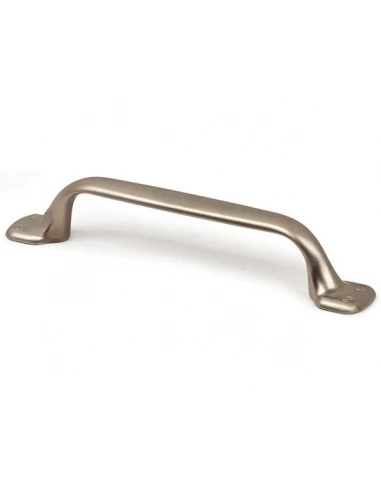 Boite 10 poignees zamak l96 nickel mat ref 7-580 31