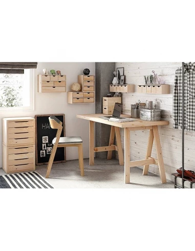 Mini bloc en bois 3x2 tiroirs ref blp320 99 - ASTIGARRAGA