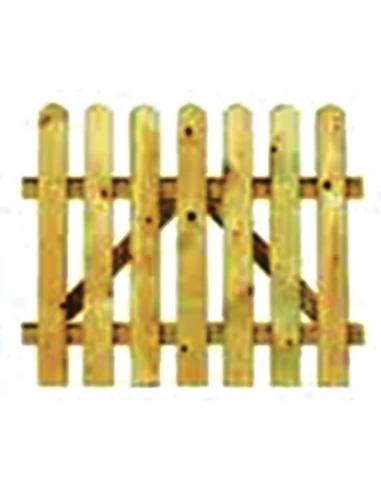 Portillon bois stackette 15x90 lattes 100x100