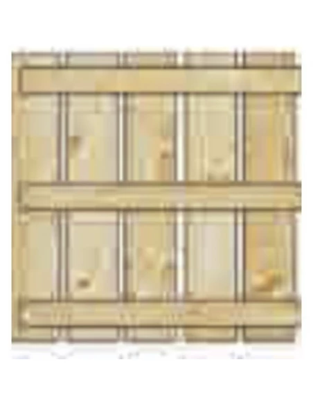 Dalle rainuree-lisse 50x50 ep 38mm