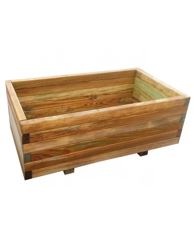 Bac a fleurs rectangulaire 80x40x33