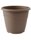 pot rond marina d.30 - 10l taupe ref.ro18130 br.t