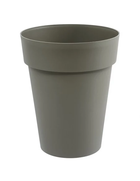 Pot toscane mi haut 50l - ref 13629br t - taupe