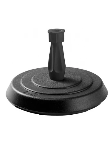 Pied de parasol béton 14kgs anthracite ref 19646g - EDA