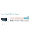 Manchon long 80mm pour bouche hygroréglable atlantic