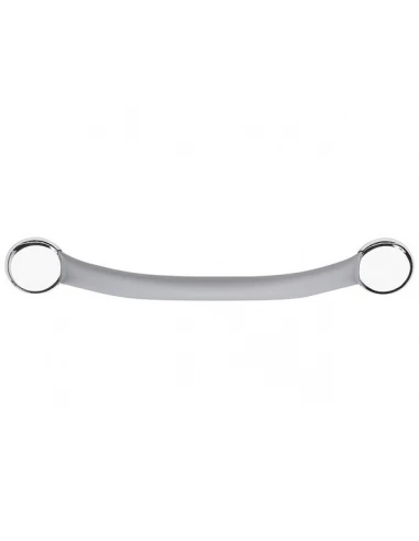 Barre monopoutre inox soft 37cm gris