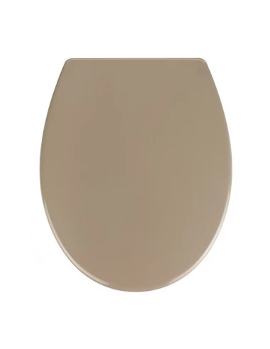 Abattant WC samos couleur taupe frein de chute - WENKO