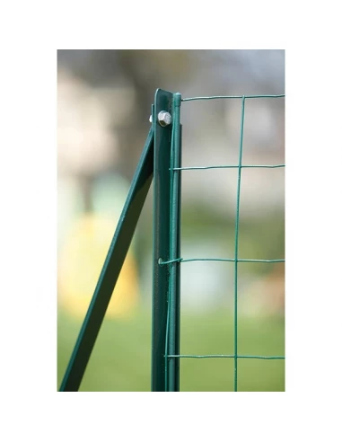 10 Barre de tension plastifie vert 2,05m