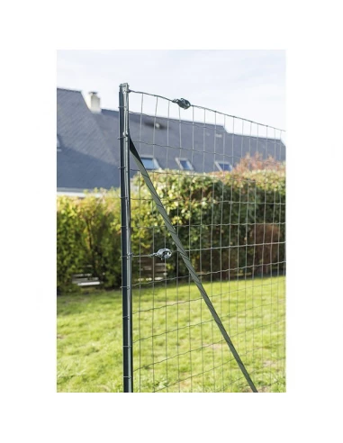 Barre tension plast 1m30 gris ant